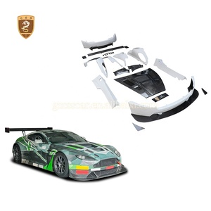 Kit Carrozzeria Stile GT3 in Fibra di Vetro, Spoiler Anteriore e Posteriore per <span class=keywords><strong>Aston</strong></span> <span class=keywords><strong>Martin</strong></span> <span class=keywords><strong>Vantage</strong></span> V8 V12 - Product Image 2