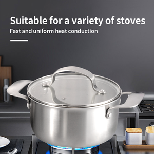 Bán buôn nhà bếp cảm ứng 8 cái thép không gỉ không dính Cookware sets nồi và PAN Set - Product Image 5