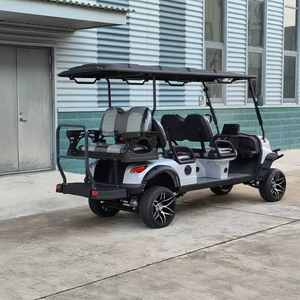 Vehículos Eléctricos, Carro de Golf de 4+2 Plazas, Batería de Litio, Carro de Golf Ecológico - Product Image 5