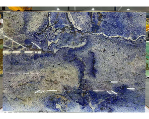 Naturale del Brasile blu pietra Azul Bahia blu granito piano di lavoro per cucina <span class=keywords><strong>disegno</strong></span> <span class=keywords><strong>controsoffitto</strong></span> piastrelle in pietra brasiliana lucidata - Product Image 6