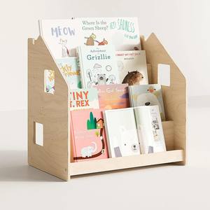 Organización y almacenamiento de madera para el hogar, organizador de almacenamiento de juguetes para regalo de <span class=keywords><strong>Navidad</strong></span>, almacenamiento de juguetes y libros para niños - Product Image 5
