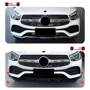 Oferta Especial: Splitter Delantero X253 para Mercedes Benz Clase <span class=keywords><strong>GLC</strong></span> X253 Facelift AMG Line 2020-<span class=keywords><strong>2022</strong></span>, <span class=keywords><strong>Precio</strong></span> de Fábrica - Product Image 4