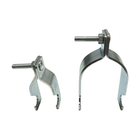 Pince de fixation pour tige filetée UTTERLY UTT8001 avec crochet en J au bas pour l'installation de conduites intérieures, galvanisée