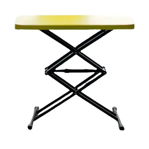 제조 나무 접이식 상승 책상 수동 리프트 커피 테이블 흰색 높이-홈 오피스 용 컴퓨터 책상