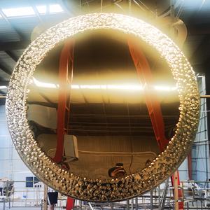 Kingdo 2025 nuevo 120 cm aleación de acero níquel Gong sinfónico Gong Chau Gong instrumento de música - Product Image 4