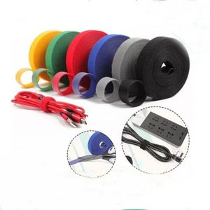 Sangles 100% nylon, bandes auto-agrippantes double face, velcro coloré dos à dos, velcro personnalisé - Product Image 4