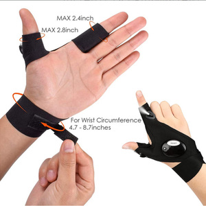 Guantes de Pesca Impermeables con Luz Nocturna LED, Herramientas de Rescate, Equipo para Exteriores, Ciclismo, Guantes Prácticos y Duraderos sin Dedos - Product Image 5