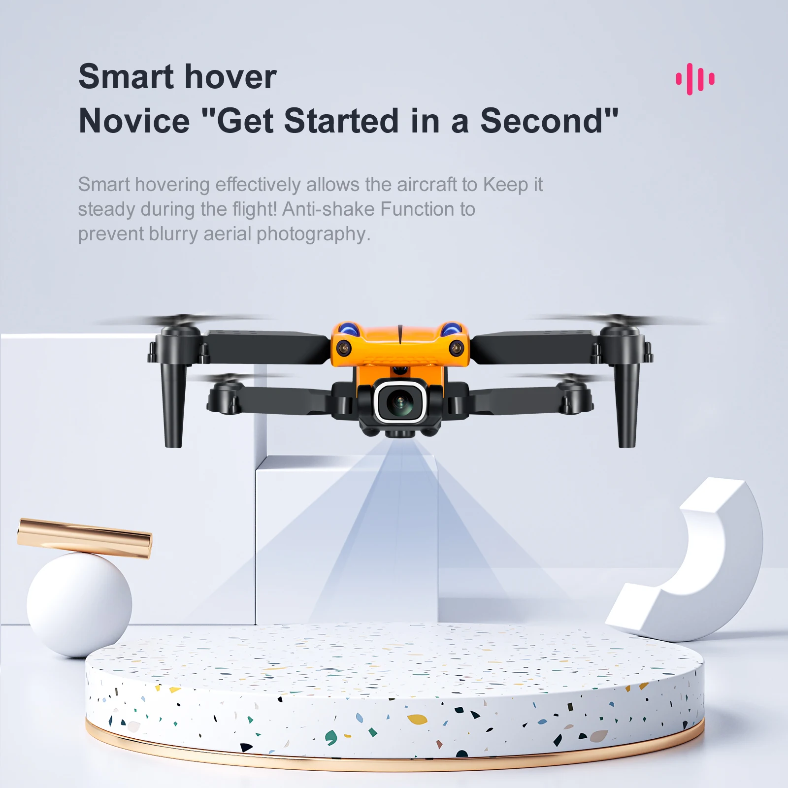 KY907 PRO Drone, smart hover novice "get started in a second" smart hovering