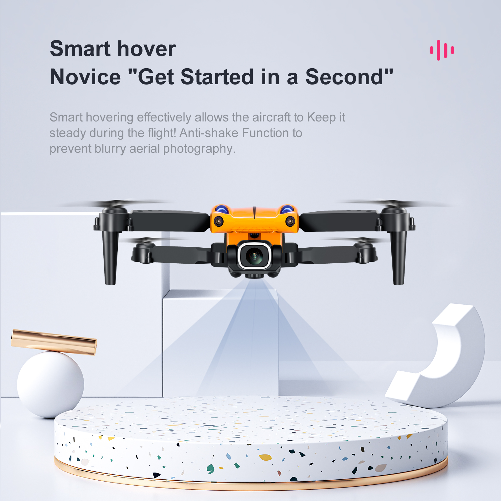 KY907 PRO Drone, smart hover novice "get started in a second" smart hovering