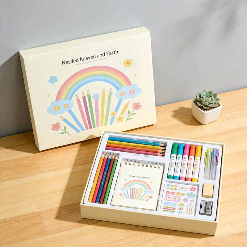 Culturalpuzzle Cartoon style Paper Stationery Set