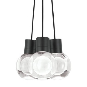Techo nórdico moderno LED 7 cabeza bola de cristal colgante lámpara de araña para barra de Isla de cocina - Product Image 2