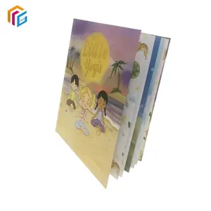 Stampa personalizzata CMYK 157gsm carta patinata cartone libro illustrato per bambini libri con copertina rigida