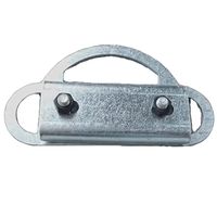 Barre d'angle fendue perforée en fer galvanisé usiné CNC avec plaque d'angle et boulons et écrous Fil d'acier inoxydable EDM
