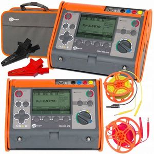 Medidor de Resistencia de Tierra y Resistividad del Suelo Sonel MRU-200-GPS, Voltaje de Interferencia 0V-100V, -10°C +50°C, Instrumentos de Medición - Product Image 2