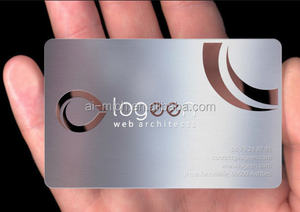 AI-MICH Custom PVC Transparent Business Invitation Label Name Card with Digital <b>Printing</b> and Letter Press - Product Image 4