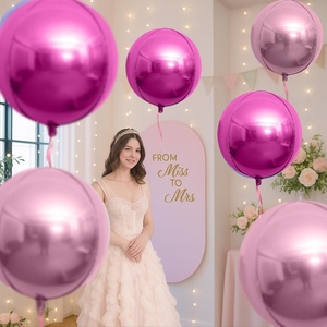 In the Trend 22-Inch <b>Round</b> Foil <b>Balloons</b> for Wedding & Birthday Parties-Decoration - Product Image 3