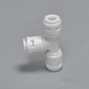 Conector en T para Purificador de Agua 702, Conexión Rápida de 2 Vías para Tubería de 14 mm de Diámetro, para Máquina de Agua Pura, Sistema de Ultrafiltración - Product Image 1