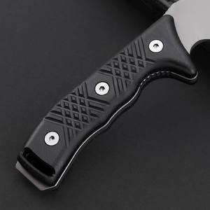 Cuchillo de Caza y Camping Industrial Micro Tech Arbitrator, Hoja de Acero Inoxidable, Mango G10, Punta Caída, 20.5cm, Personalizable - Product Image 4