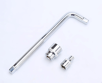 Jeu de douilles profondes CRV 1/2 "de haute qualité clé à cliquet finie noire avec hexagonale et Torx pour une utilisation en réparation