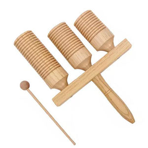 Orff-<span class=keywords><strong>instrumento</strong></span> musical de madera, 3 tonos, <span class=keywords><strong>agogo</strong></span>, juguetes para niños, 2023 - Product Image 5