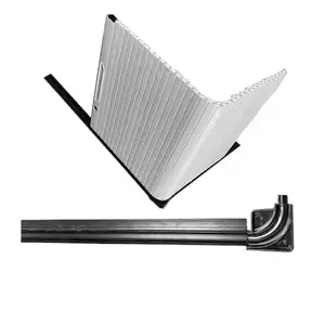 Möbel Kunststoff Extrusion Profile Vertikalen Offenen PVC ABS Lamellen RV Lamellen Schrank Rollladen pvc küche schrank tür