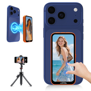 Pantalla de pie de plástico con efecto espejo para teléfono 2026, OLED 1920x1080 con Wi-Fi para Fitness, Vlog, Hogar y Cocina - Product Image 1