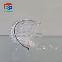 Seau à glace en acrylique transparent 2L pour bar KTV, seau à champagne, vin et bière en plastique