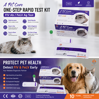 Kits de dépistage rapide du coronavirus félin pour animaux de compagnie, tests antigéniques pour chats, tests vétérinaires rapides FCOV