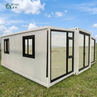 Casas Contenedor Económicas de 2 Dormitorios, Casas Prefabricadas Portátiles, Casas Pequeñas Prefabricadas, Casa Móvil Pequeña, Casa Contenedor Expandible