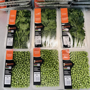 Barquettes jetables en plastique PET transparent pour viande, légumes, <span class=keywords><strong>haricots</strong></span> <span class=keywords><strong>verts</strong></span>, steaks et autres aliments - Product Image 3