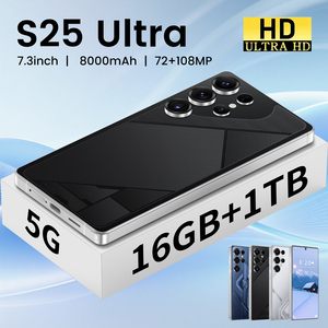 กล้องความละเอียดสูงรุ่นขายดี s25 ultra พร้อมแบตเตอรี่ใช้งานได้นานและรองรับการป้องกันการตกกระแทก โทรศัพท์ 5G ปลดล็อคภาษาสเปน - Product Image 6