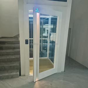 2 मंजिलों के लिए घरेलू घर लिफ्ट लिफ्ट लिफ्ट-कॉम्पैक्ट सीढ़ी लिफ्ट, आउटडोर/इंटीरियर डिजाइन स्मार्ट लिफ्ट - Product Image 3