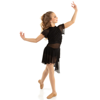 Costumes de danse latine et lyrique sur mesure respirants pour femmes, en polyester et élasthanne, pour la scène et les spectacles modernes