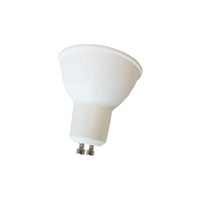 Ampoule LED intelligente GU10 Wi-Fi contrôlée par l'application Tuya, corps en plastique, partage de groupe de projecteurs pour Google Home et Alexa