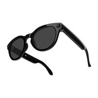 Lunettes intelligentes pour caméra AI 8MP Anti-shake pour enregistrement vidéo 4K Photo 1080P Traduction en temps réel Lunettes audio pour assistant vocal AI
