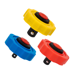 1/2 "3/8" 1/4 "3 pièces. Mini jeu de clés à douille à cliquet 72 dents coloré caoutchouté doigt clé à cliquet rapide - Product Image 1