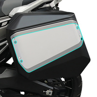 Cache-coffre latéral décoratif durable pour moto Honda XADV750 NC750X NT1100 – Panneau de coffre latéral rigide coloré
