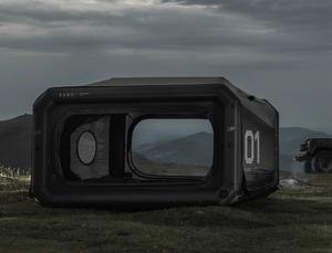 Portable 600D Oxford Double Layer UV-Resistant Air Tent Camping Hiking Folding Outdoor Waterproof One Bedroom Family Capsule - Product Image 5