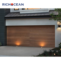 Plexiglas Fenêtre Portes de Garage Look Isolé Aluminium Bois Chinois Acier Inoxydable Alliage d'Aluminium Résistant à l'Eau Polymère