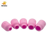Lentille à gaz 53N compatible avec les buses céramiques TIG de 25 mm à 30 mm, 4 unités #   à 8 #   pour WP-9 WP-17 WP-18 WP-20 WP-22 WP-24 WP-25 WP-26