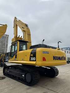 Gran oferta de alta calidad para excavadoras hidráulicas sobre orugas Komatsu PC300 de 30 toneladas, maquinaria de construcción casi nueva original de Japón - Product Image 3