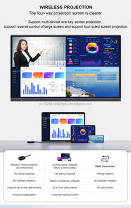 <span class=keywords><strong>Écran</strong></span> plat interactif <span class=keywords><strong>sur</strong></span> mesure, <span class=keywords><strong>écran</strong></span> tactile 4K UHD, affichage intelligent pour le bureau et <span class=keywords><strong>l</strong></span>'éducation avec système double Android <span class=keywords><strong>Windows</strong></span> - Product Image 4