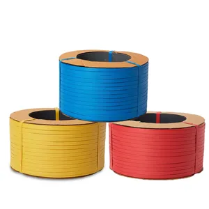 Heavy Duty Manual PP Strapping Band 12mm Width Logistics Pack Strap Plastic Band Roll Durable Polypropylene Strap