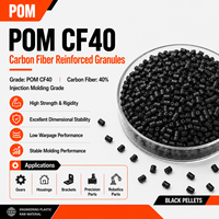 Granulés de POM renforcés à 40 % de fibre de carbone Taiyi haute performance, qualité moulage par injection, excellente performance thermique 4g/10min