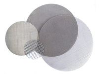 Cakram jaring kawat baja tahan karat Ss mikron 10mm 15mm 16mm 20mm 25mm 30mm kemasan jaring Filter jala bertepi 10mm