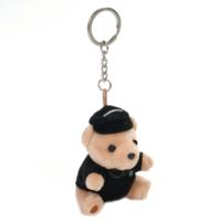 Fabricant OEM/ODM – Porte-clés en peluche personnalisé avec logo, design ours de dessin animé, mini-ours en peluche à suspendre pour sac
