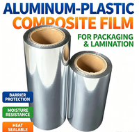 Film composite aluminium-plastique, haute barrière, résistant à l'humidité, film d'emballage thermoscellable