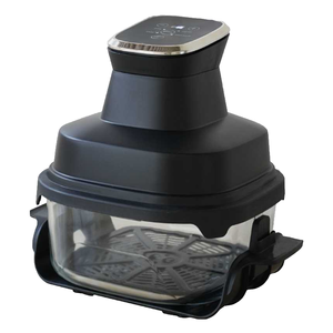 Nouvelle <span class=keywords><strong>Friteuse</strong></span> à Air Chaud Moderne en Verre 1500W, Moins de Graisse, Saine, Sans Huile, Écran Tactile, 12 Préréglages de Cuisson, Panier Antiadhésif, Pour la Maison - Product Image 2
