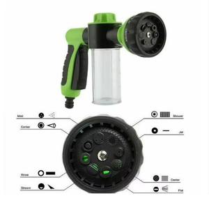 ปืนฉีดน้ำอเนกประสงค์แบบพกพา NIKO แรงดันสูง หัวฉีด 8 แบบ สำหรับล้างรถและทำความสะอาด - Product Image 2