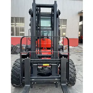 Factory Price Rough Terrain Forklift 4x4 Diesel 3 Ton 4 Ton 5 Ton Japanese Engine Articulated Forklift